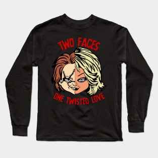 One Twisted Love - Chucky and Tiffany Long Sleeve T-Shirt